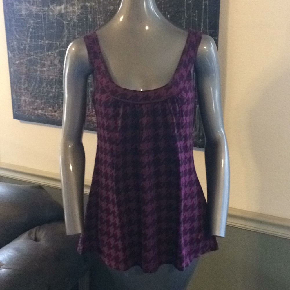 Hurley Houndstooth Tank